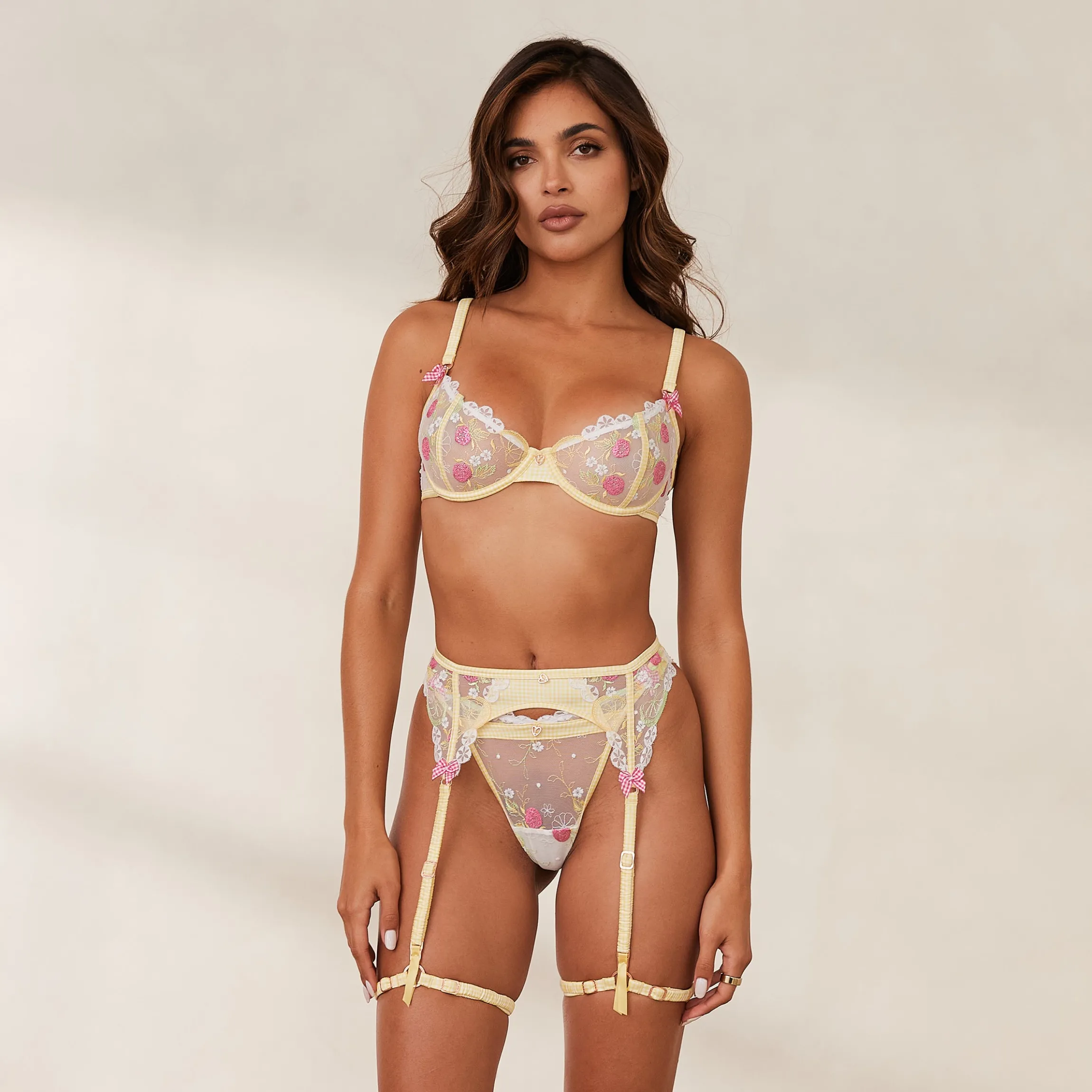 Adelina Intimates BH (sæt) - Gul