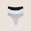Bamboo Comfort Thong (3-pakke) - Multi