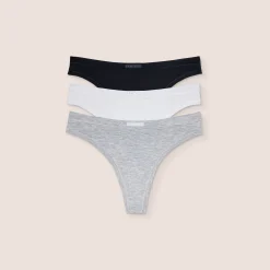 Bamboo Comfort Thong (3-pakke) - Multi