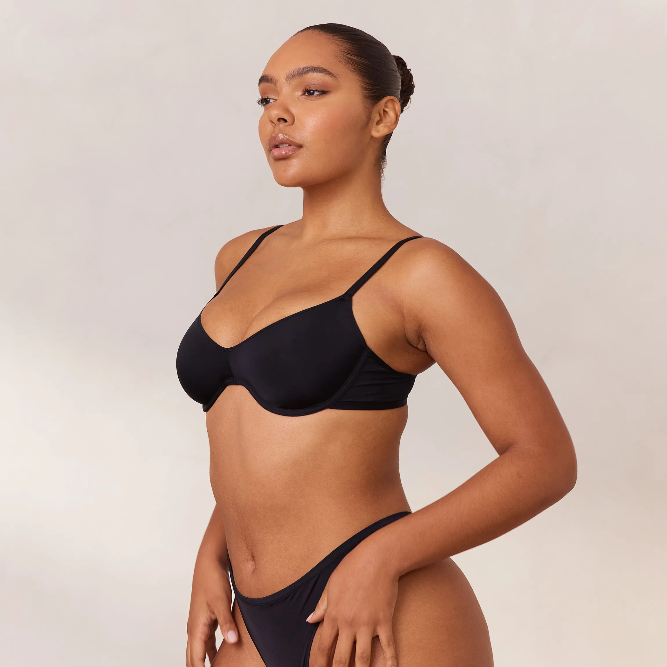 Barely There Plunge BH - Sort