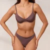 Barely There Plunge BH - Violetbrun