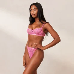 Blossom Balcony BH - Hot Pink