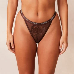 Blossom Thong - Brunette