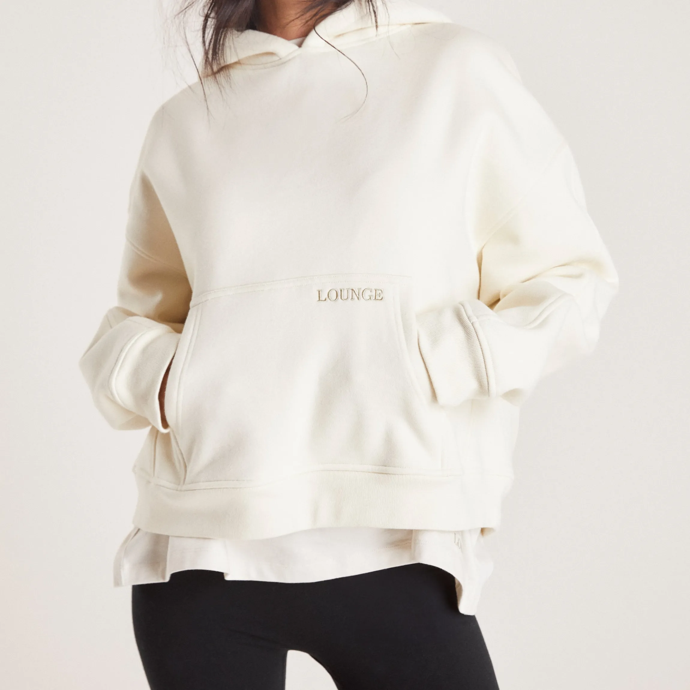 Boxy Hættetrøje - Tofu