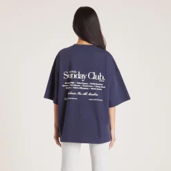 Boxy T-Shirt - Blækblå