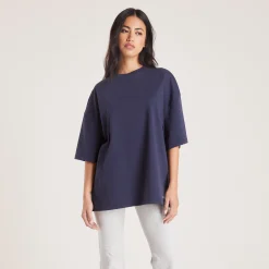 Boxy T-Shirt - Blækblå