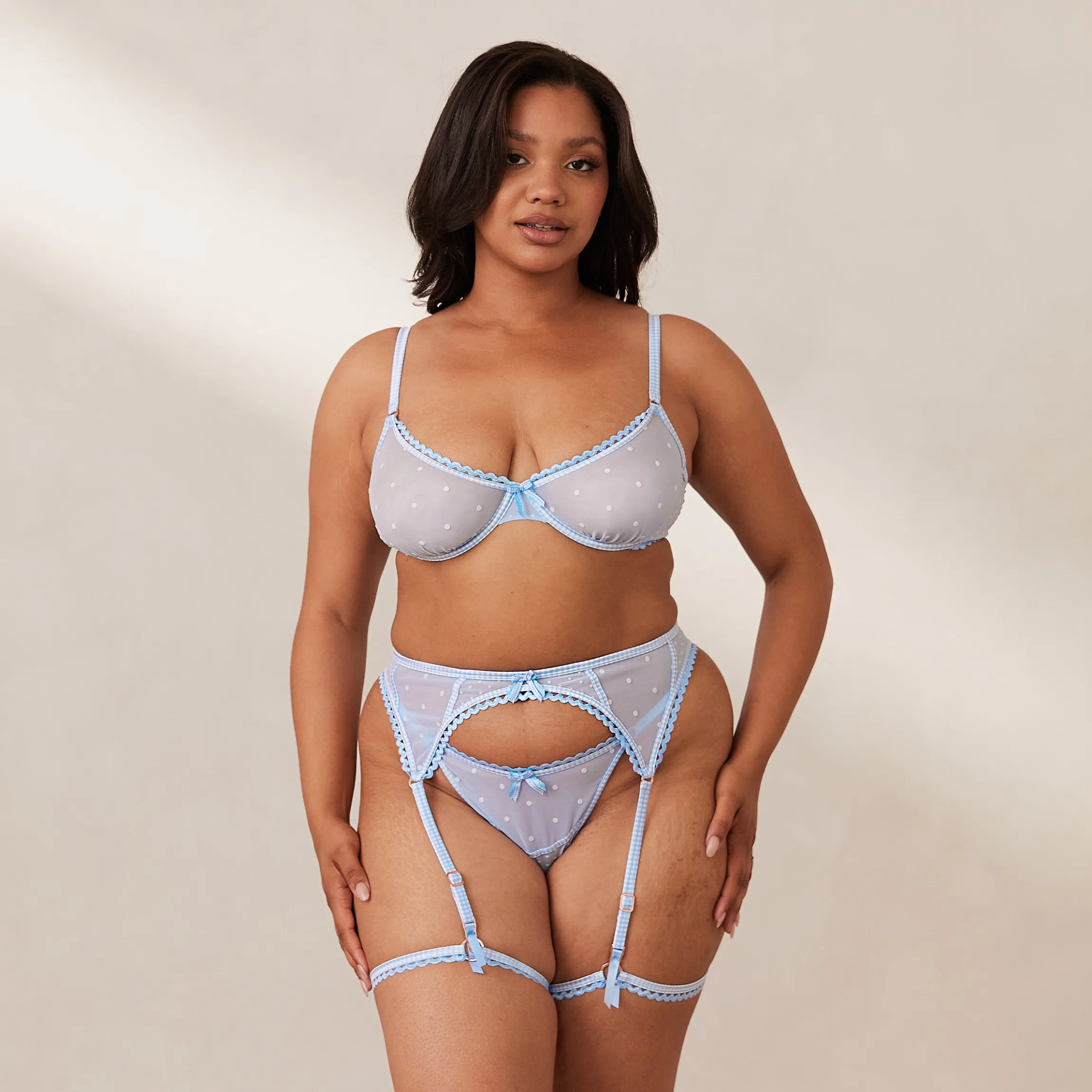 Carina Intimates BH (sæt) - Blå