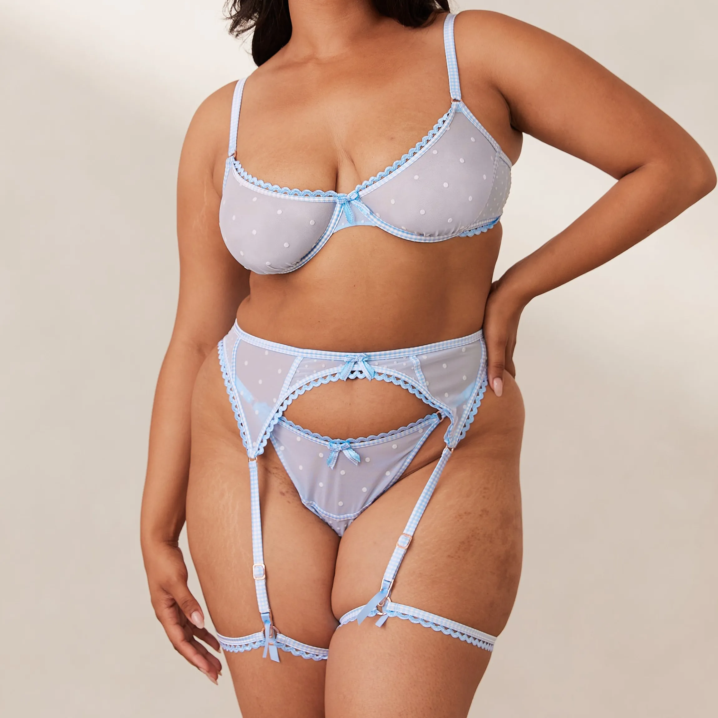 Carina Intimates BH (sæt) - Blå