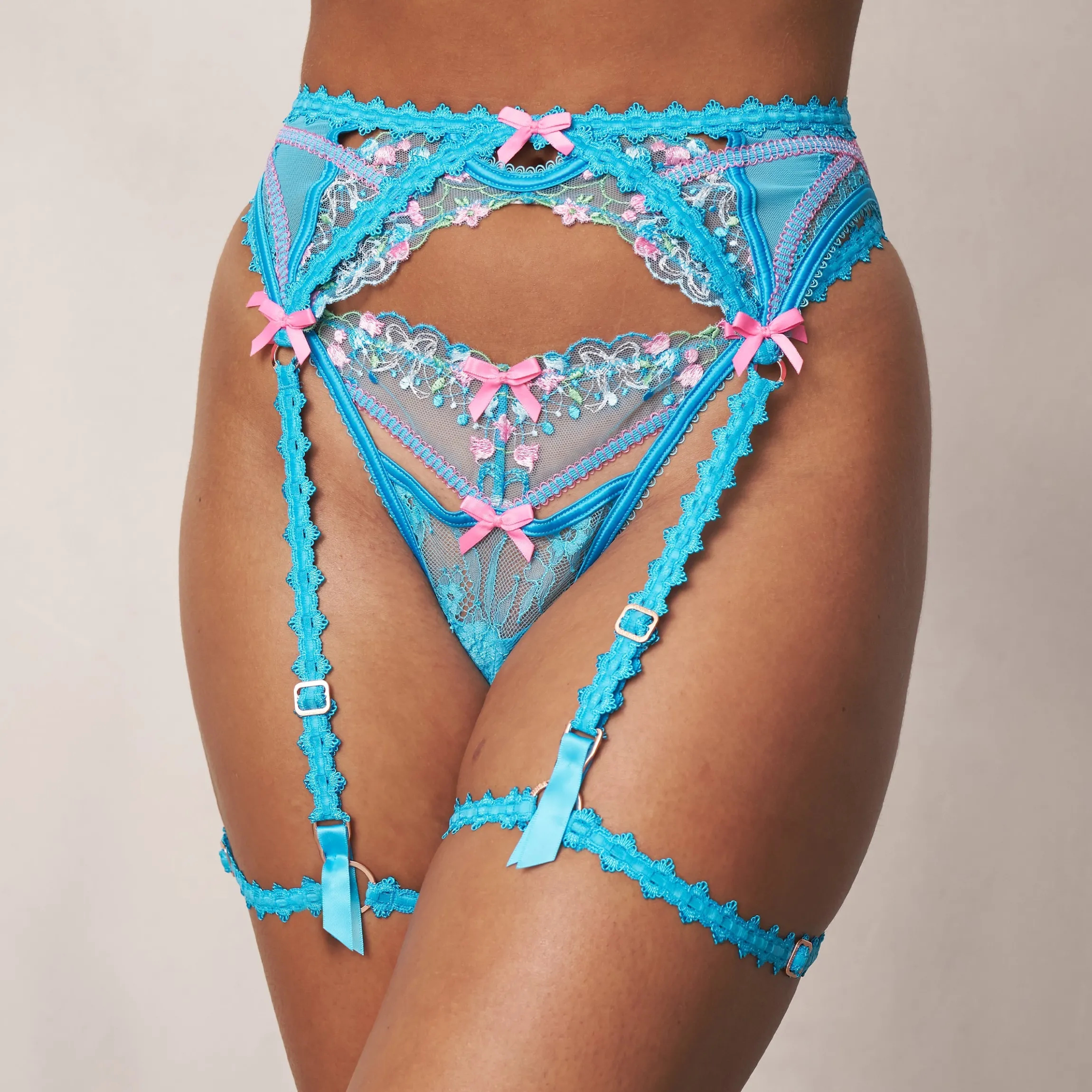 Clara Intimates BH (sæt) - Blå