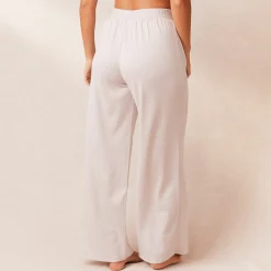 Classic Fleece Oversized Pyjamabukser - Creme