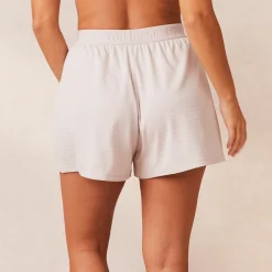 Classic Fleece Oversized Pyjamashorts - Creme