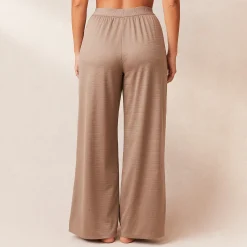 Classic Fleece Oversized Pyjamabukser - Fawn