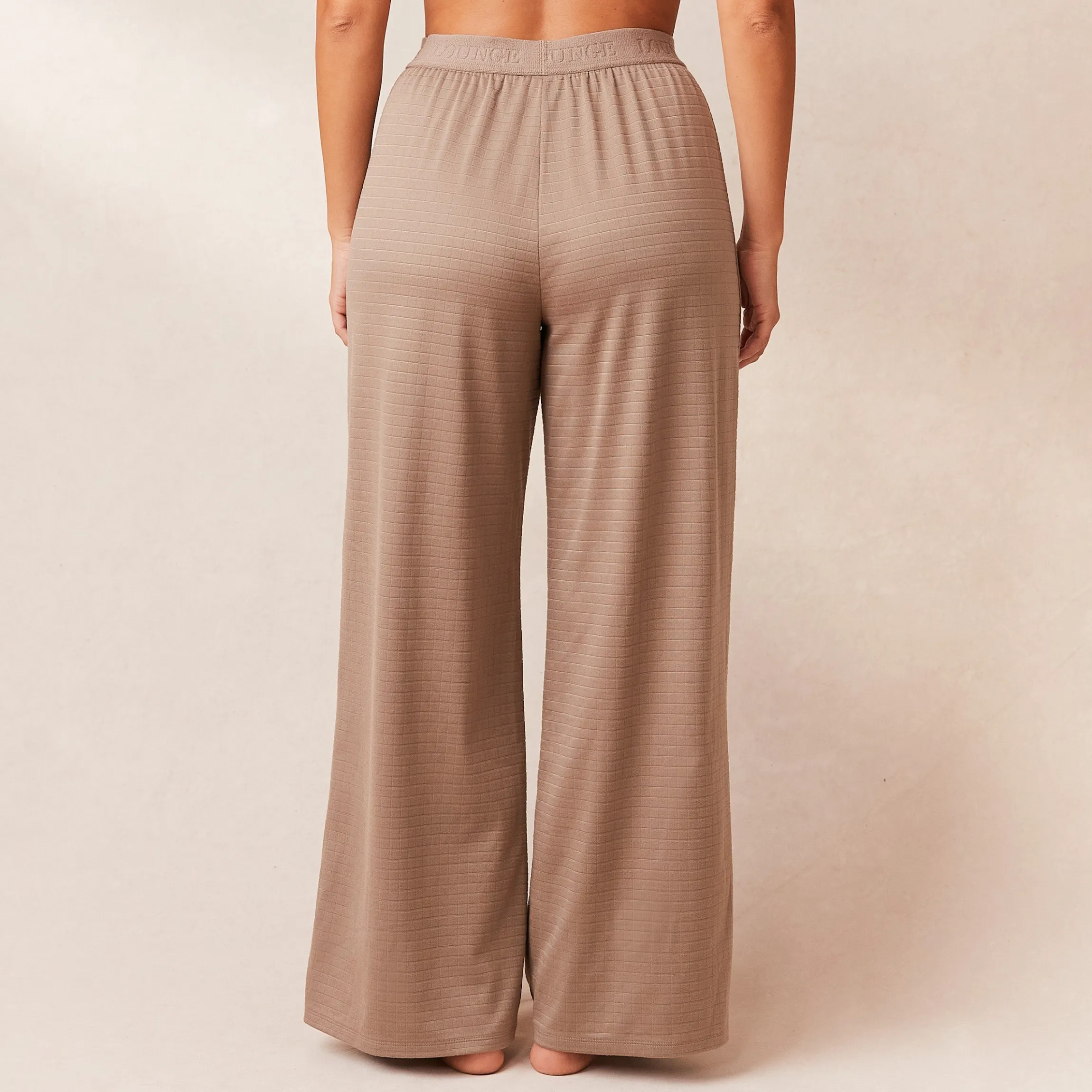 Classic Fleece Oversized Pyjamabukser - Fawn