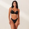 Comfort Push-Up T-shirt BH - Sort