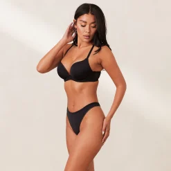 Comfort Push-Up T-shirt BH - Sort