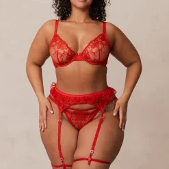 Danielle Intimates BH (sæt) - Rød