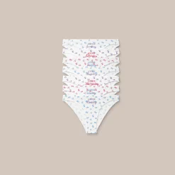 Days of the Week Trusser (7-pakke) - Blomsterprint