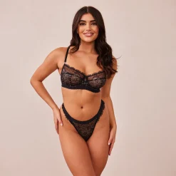 Desire Balcony BH - Sort