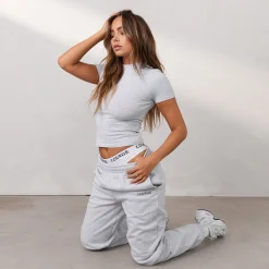 Essential Joggingbukser - Frostfarvet