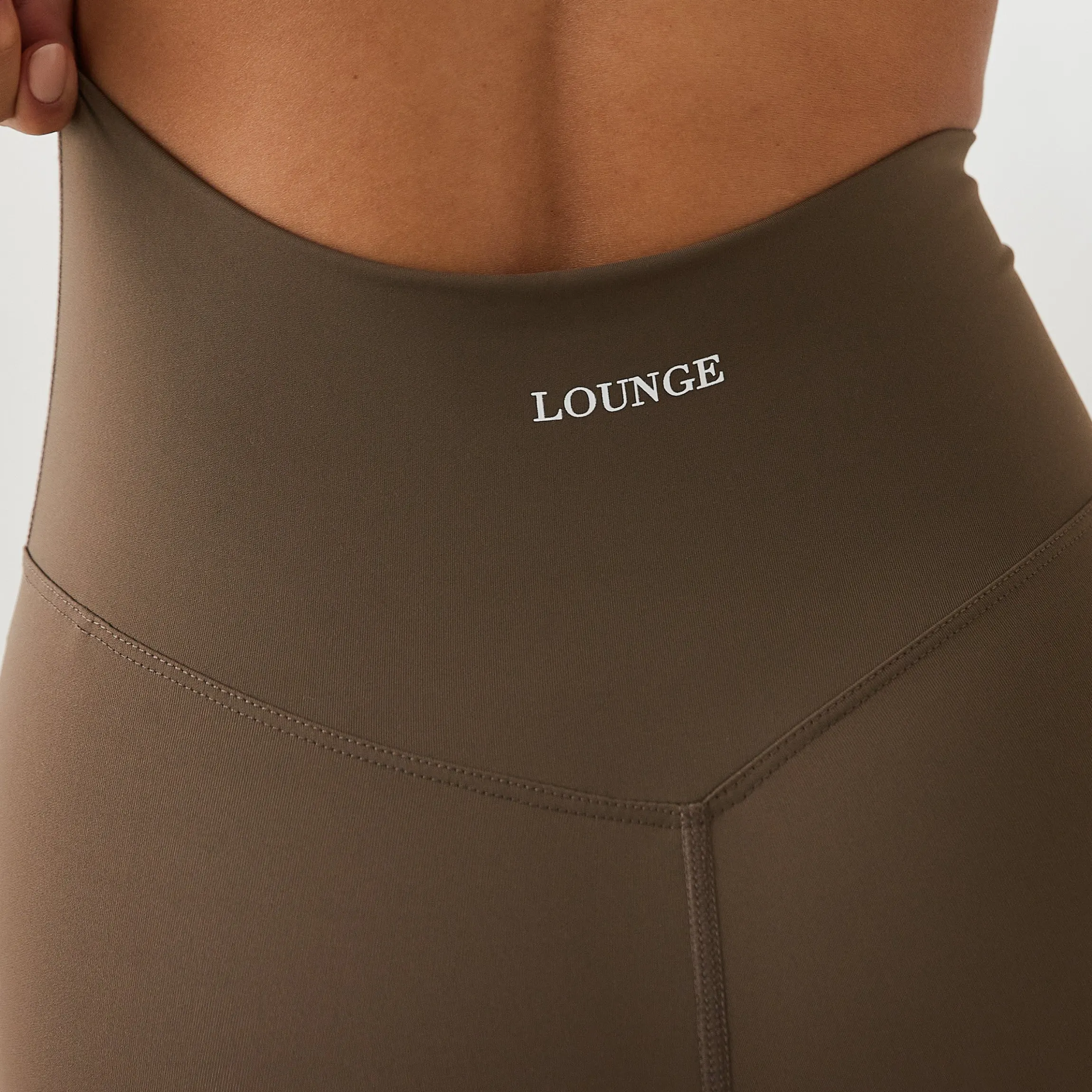 Essential Leggings - Gråbrun
