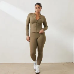 Essential Leggings - Oliven