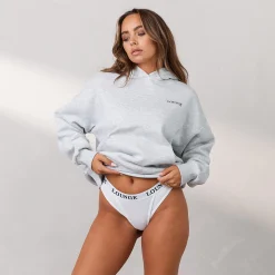 Essential Oversized Hættetrøje - Frostfarvet