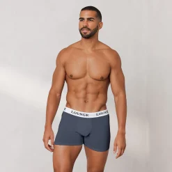 Everyday Boksershorts til Mænd (3-pakke) - Røgblå