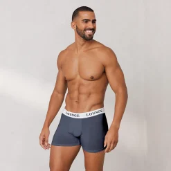 Everyday Boksershorts til Mænd (3-pakke) - Røgblå