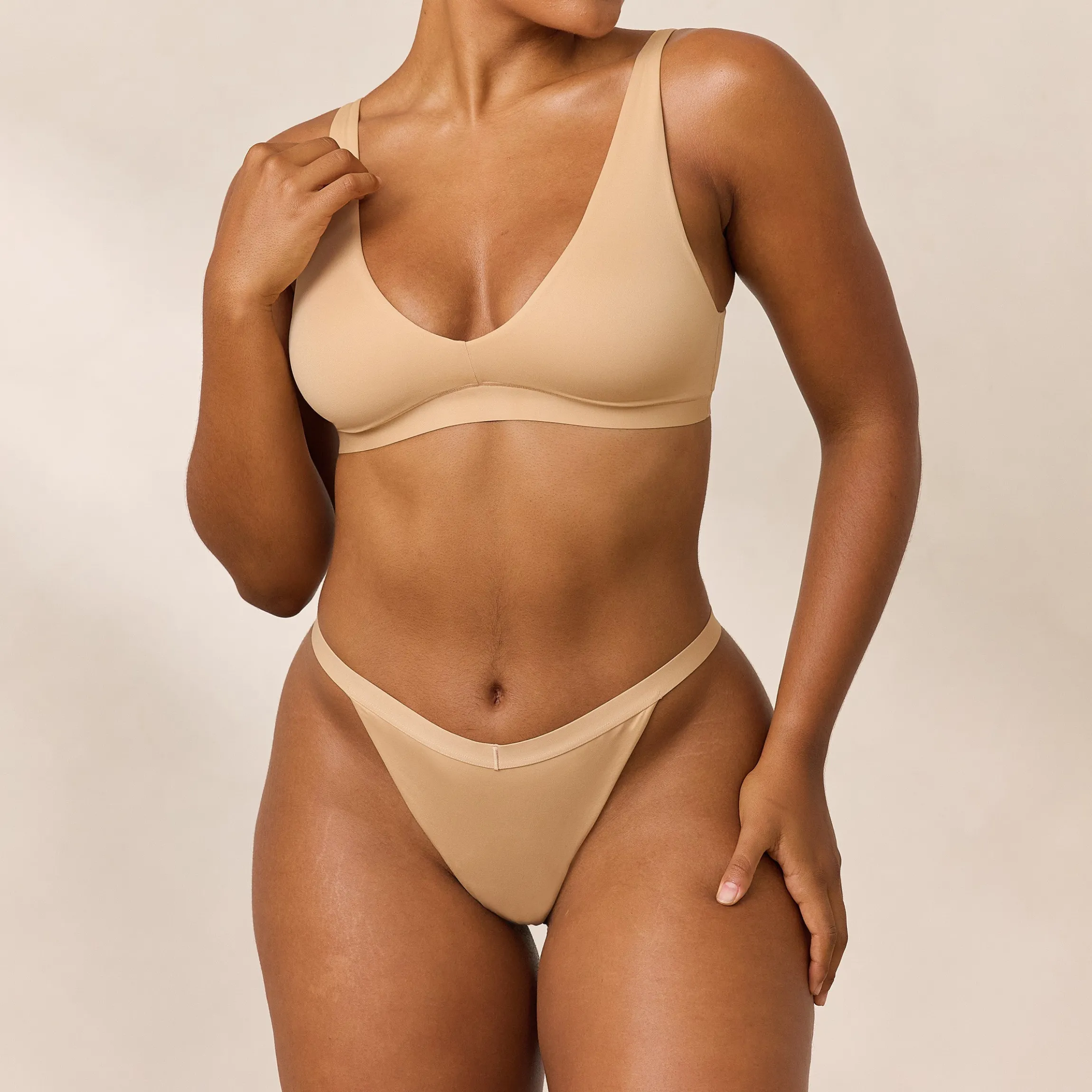 Everyday Comfort Triangle BH - Sand