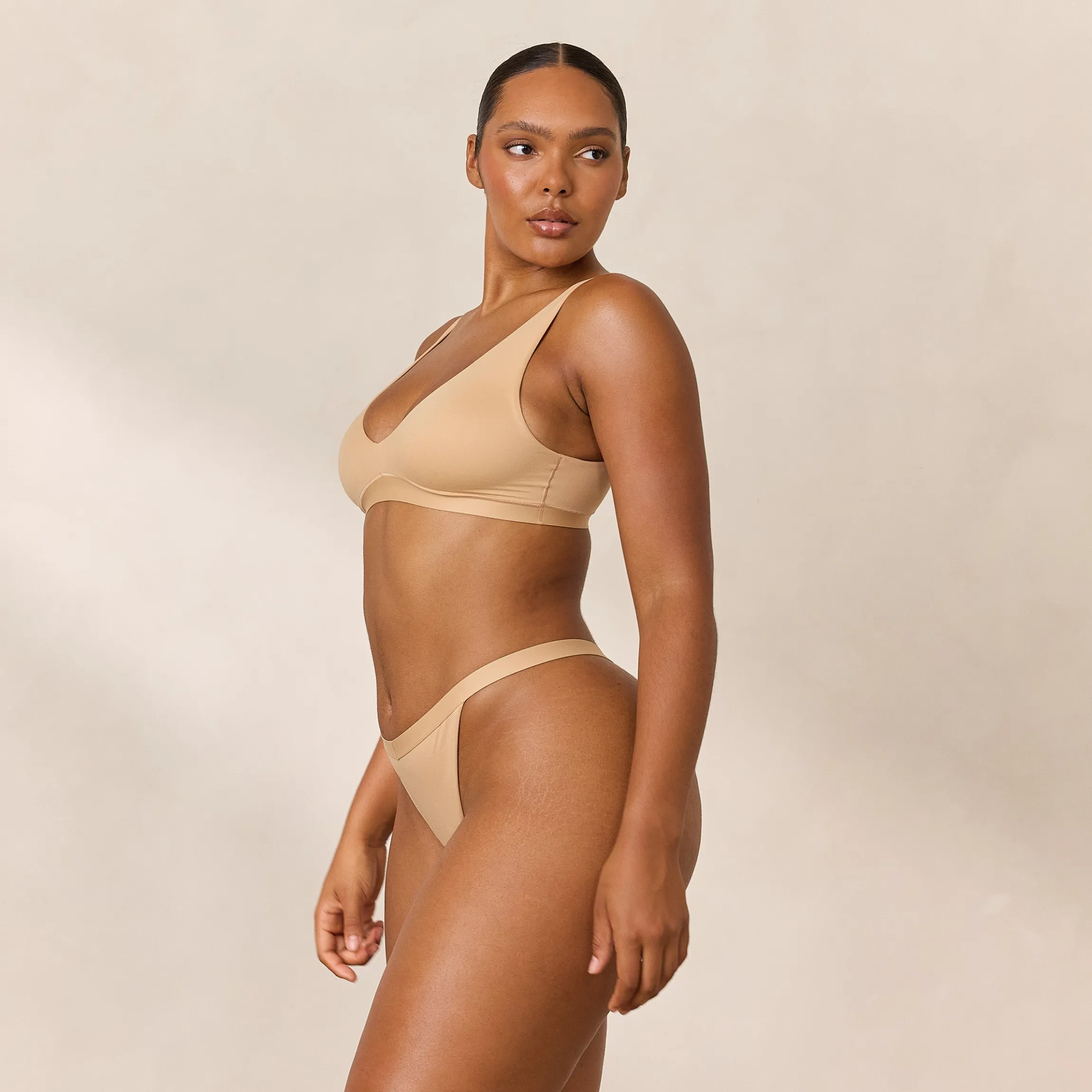 Everyday Comfort Triangle BH - Sand