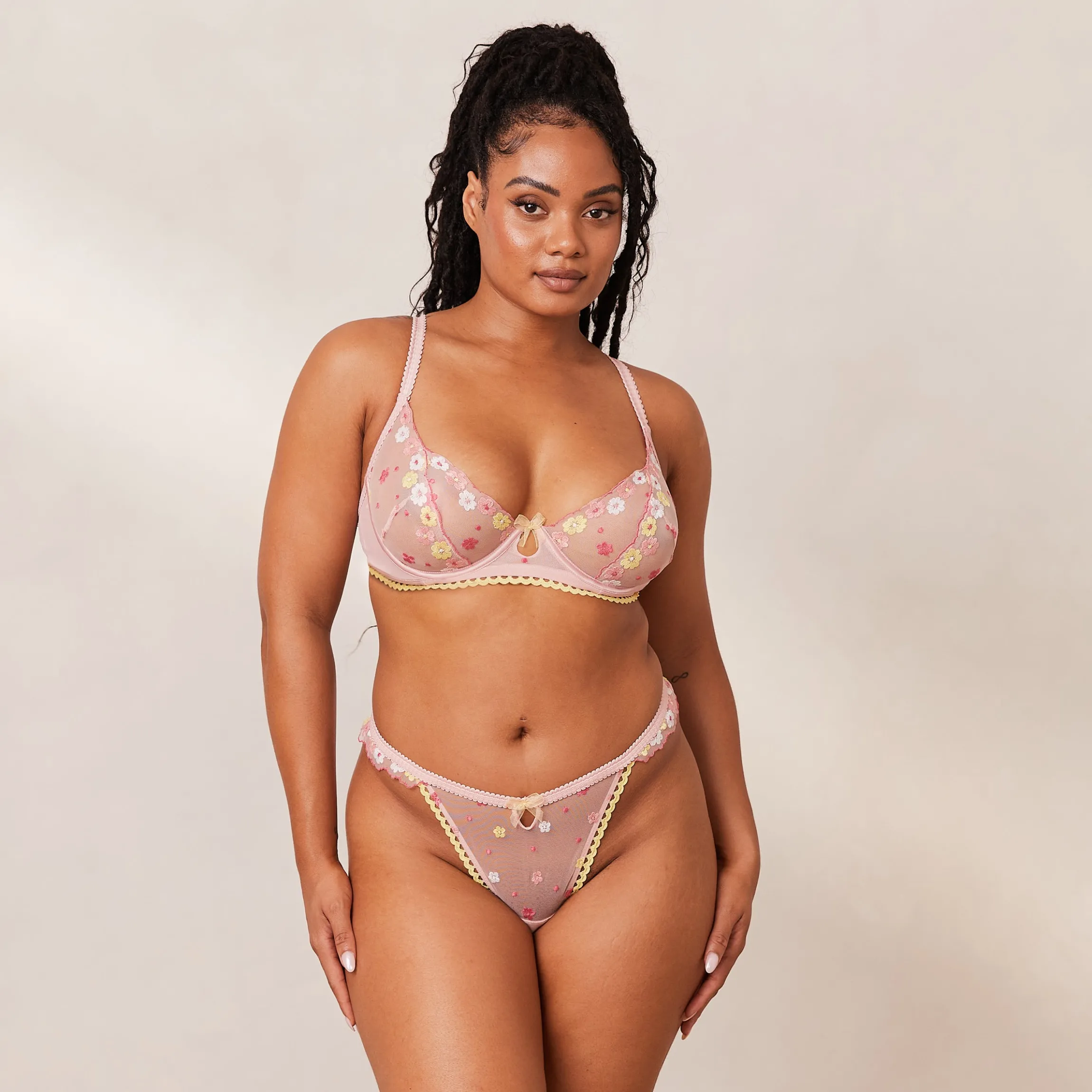 Fleur Balcony BH - Pink