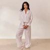 Floral Pyjamabukser - Hvid Print