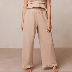 Frill Pyjamabukser - Mink