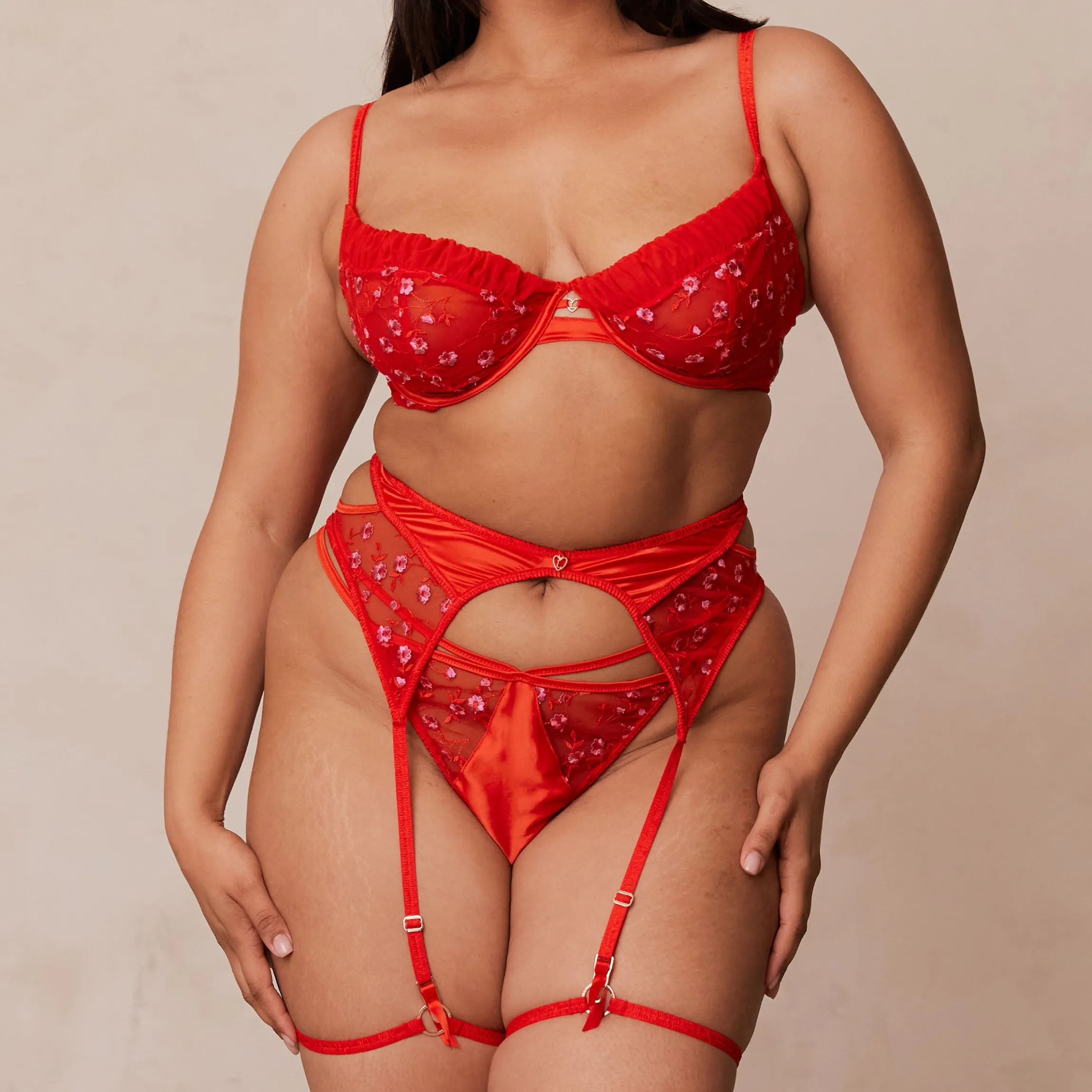 Katya Intimates BH (sæt) - Rød