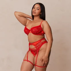 Katya Intimates BH (sæt) - Rød