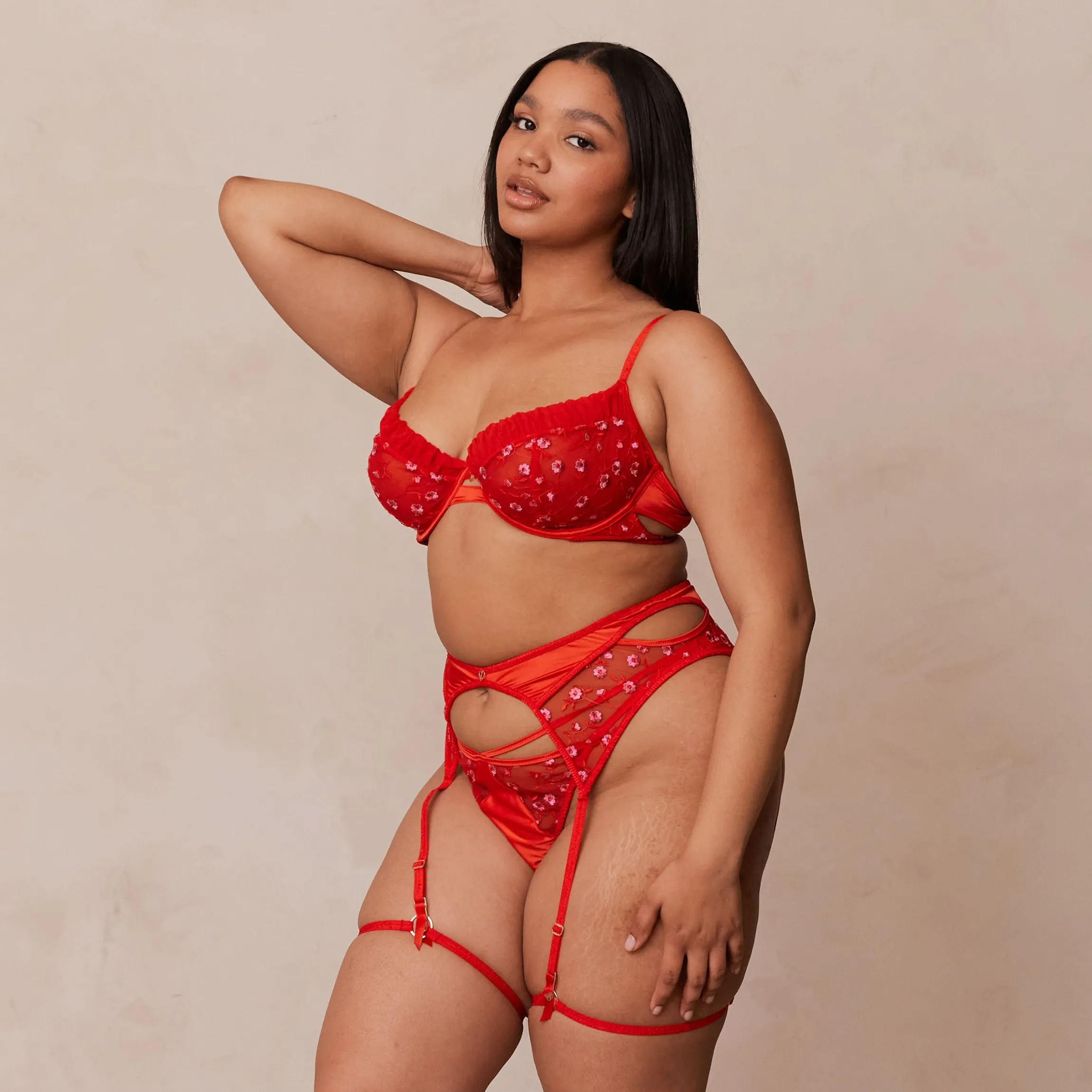 Katya Intimates BH (sæt) - Rød