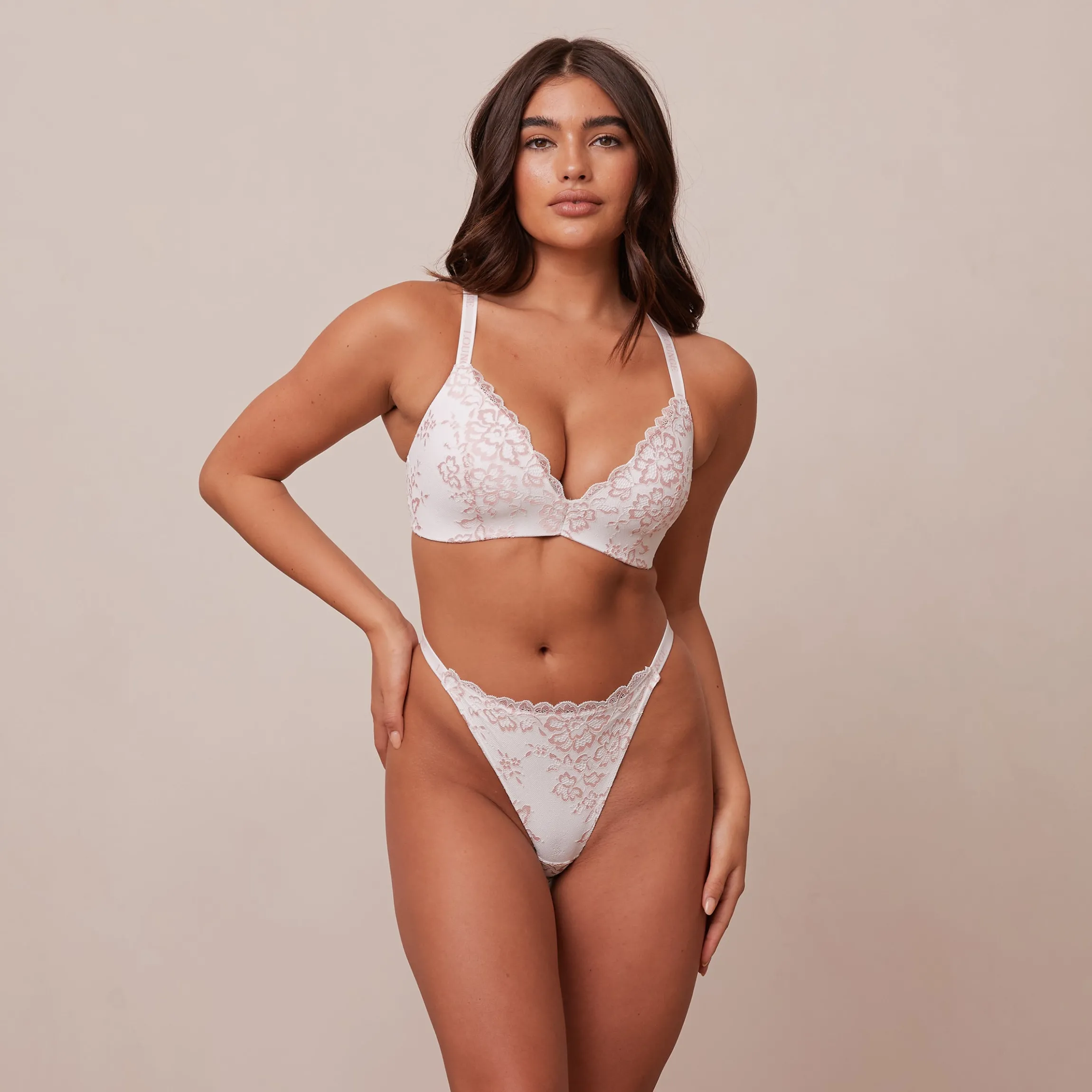 Lace Magic BH - Hvid