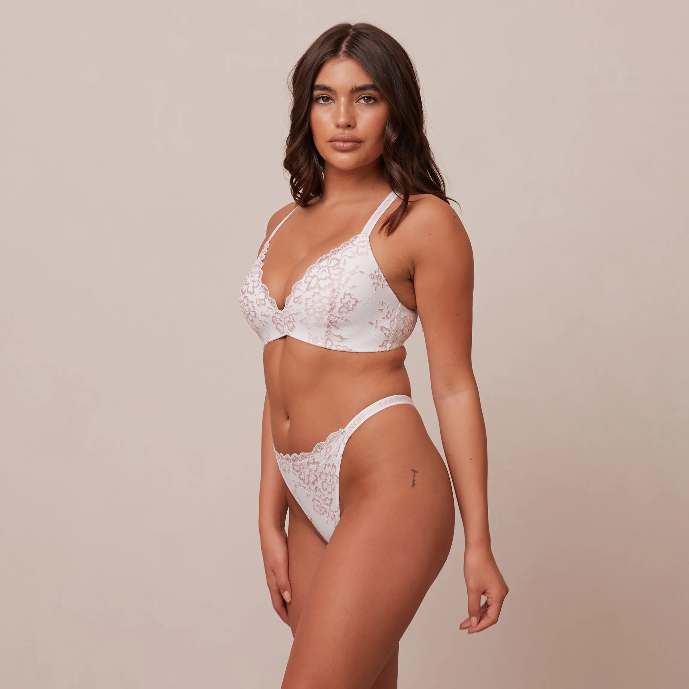 Lace Magic BH - Hvid