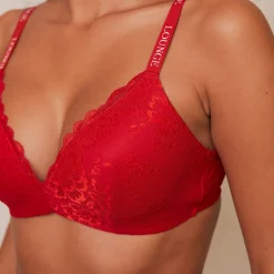 Lace Magic BH - Rødbrun
