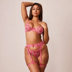 Leelah Intimates BH (sæt) - Hot Pink