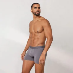 Luxe Boksershorts til Mænd (3-pak) - Kul