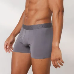 Luxe Boksershorts til Mænd (3-pak) - Kul