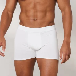 Luxe Boksershorts til Mænd (3-pak) - Hvid