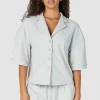 Luxury Embossed Pyjamatop - Rimfrost