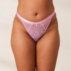 Mesh/Royal G-strenge i begrænset oplag (2 Pack) - Pink