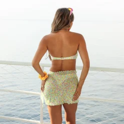 Mini Mesh Sarong - Wild Flower