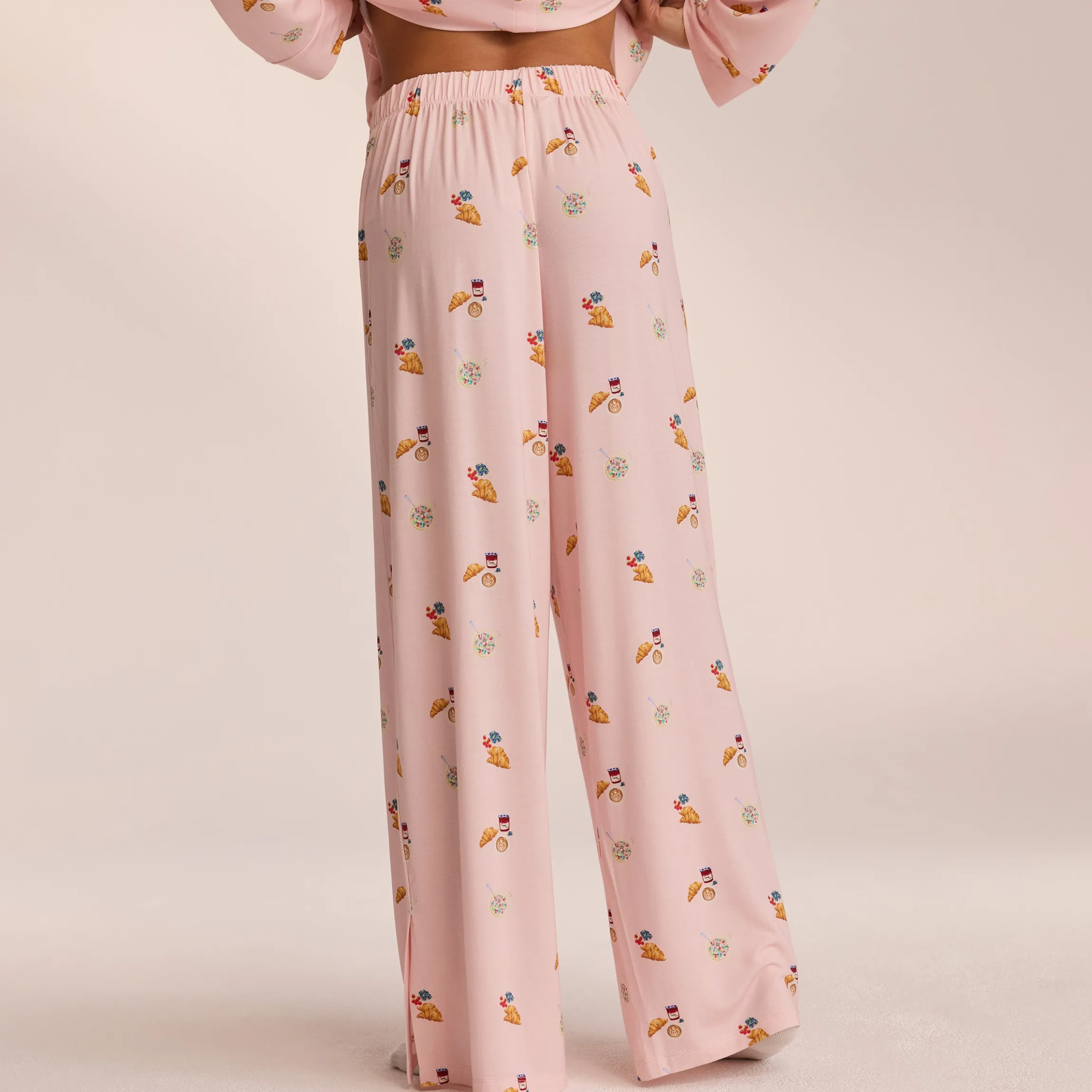 Modal Pyjamabukser - Pink