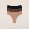 Nude Brazilian Trusser (3-pakke) - Multi