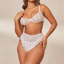 Perrie Intimates BH (sæt) - Hvid