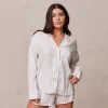 Pinstripe Pyjama Shirt - Rimfrost
